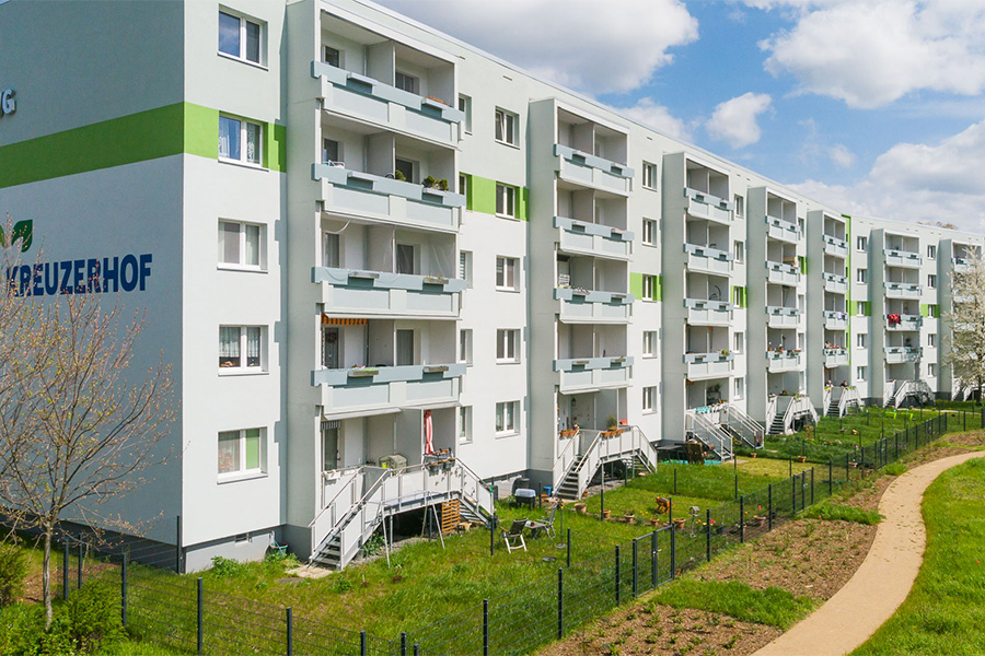 Neues Wohnquartier.