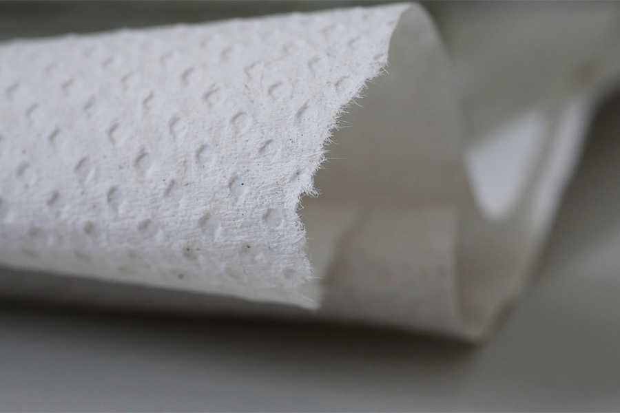 Papierhandtuch.