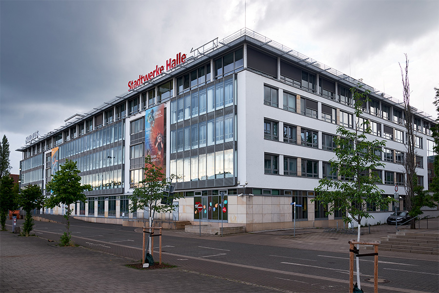 Das SWH Hauptgebäude.