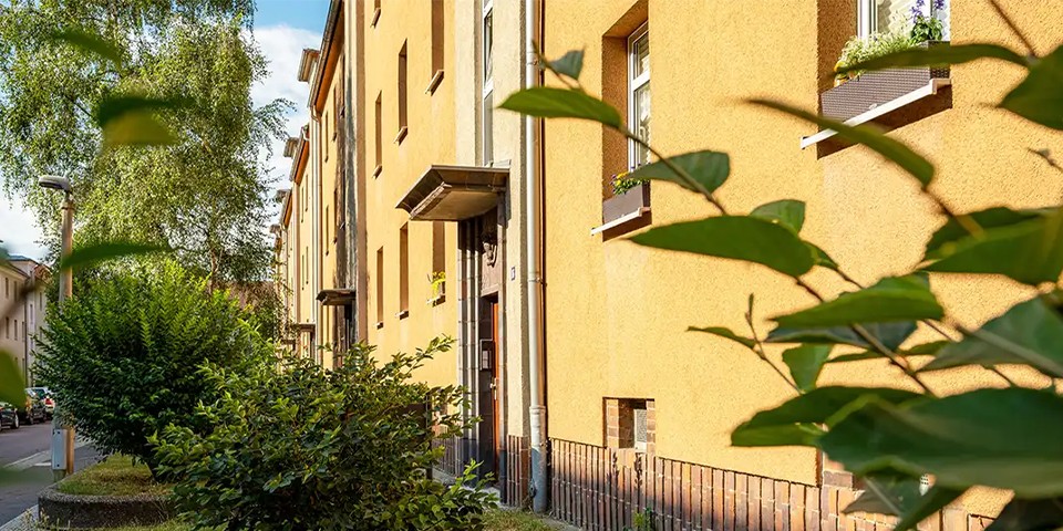 Wohngebäude im Lutherviertel