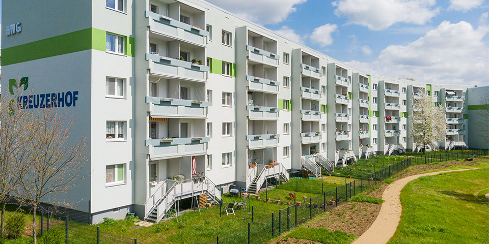 Neues Wohnquartier.