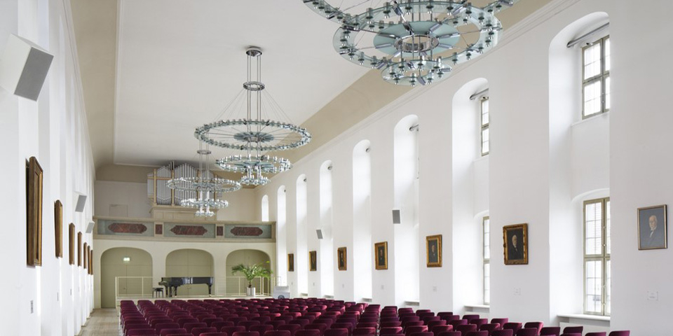 Freylinghausen-Saal von Innen